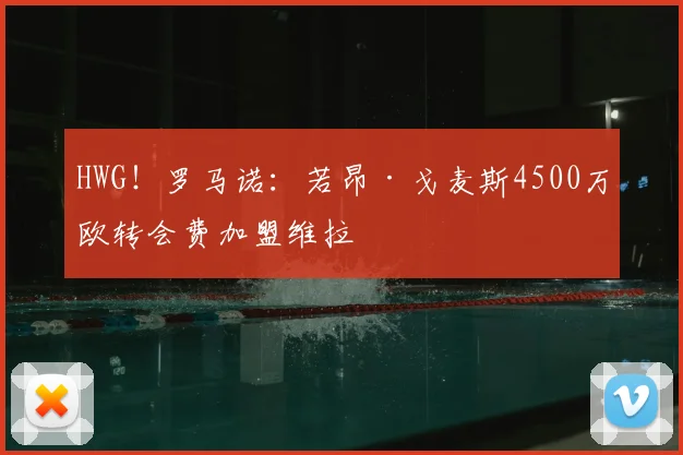 HWG！罗马诺：若昂·戈麦斯4500万欧转会费加盟维拉